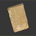High Quality Natural Stone Block With Wooden Texture And Rough Organic Surface