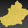 Detailed Afghanistan Satellite Map With Topographic Terrain And Geographic Features
