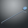 Stainless Steel Long Handle Round Head Kitchen Utensil for Stirring and Serving