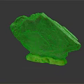 Natural Stone Material Display Piece On Wooden Base With Decorative Texture And Smooth Surface