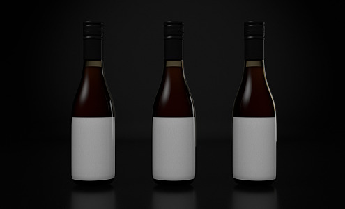 Modern Wine Packaging 3d model