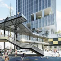 Modern Complex Project 3d model