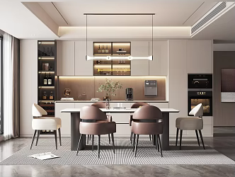 Simple Restaurant 3d model