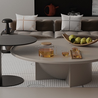 Modern coffee table 3d model