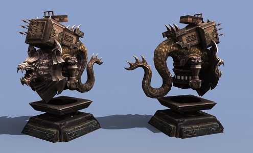 Dragon Weapon Game Character 3d model