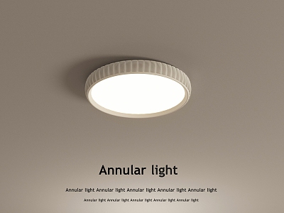 Cream wind ceiling lamp model