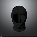 Gray Knitted Balaclava With Simple Design For Warm Stylish Comfortable Daily Wear