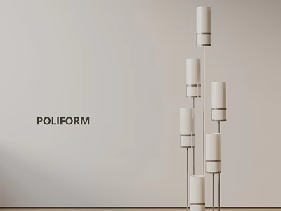 Modern floor lamp 3d model