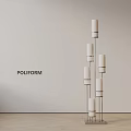 Modern floor lamp 3d model