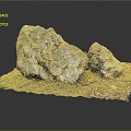 Rock Rock Block Rock Block Rock Specimen 3d model