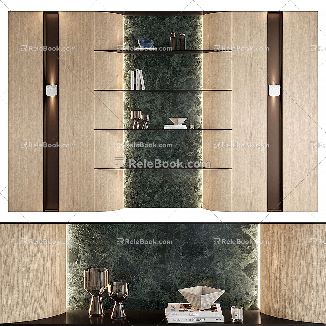 Decorative cabinet 3d model