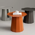 Modern corner table 3d model