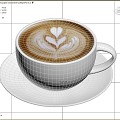 Coffee Coffee Cup Tea Cup Tea Set 3d model