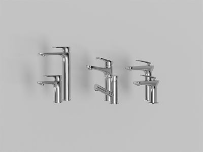 Modern faucet 3d model