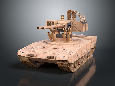 Modern Tank Light Tank Light Armor 3d model