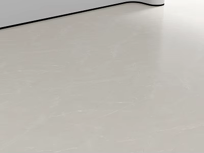 Light Colored Polished Floor With Natural Stone Texture And Smooth Surface 3d model