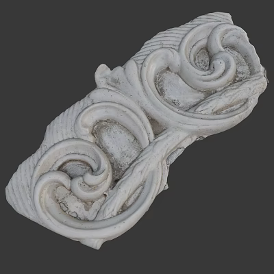 Carved 3d model Carved 3d model
