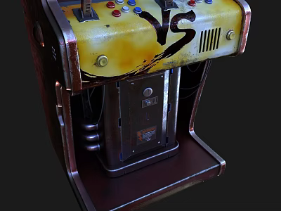 Industrial LOFT Arcade 3d model
