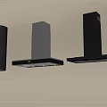 Stylish Modern Kitchen Range Hoods In Stainless Steel And Black Wall Mounted Designs