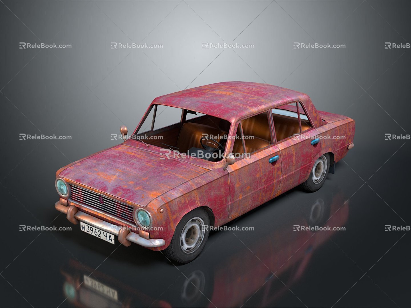 Scrap cars, scrap cars, doomsday cars, self-made cars, self-made armed cars, waste car tools 3d model