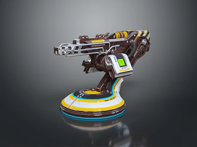 Science Fiction Firearms Next Generation Firearms Science Fiction Game Gun Game Firearms Game Gun Concept Gun Laser Gun 3d model