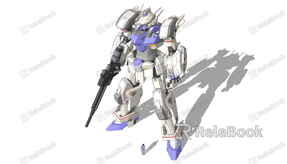 Modern robot Gundam robot model