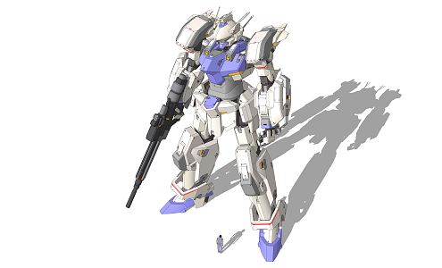 Modern robot Gundam robot 3d model