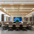 Elegant Hotel Public Lounge Area With Wooden Walls Chandelier Decorative Painting And Comfortable Sofas