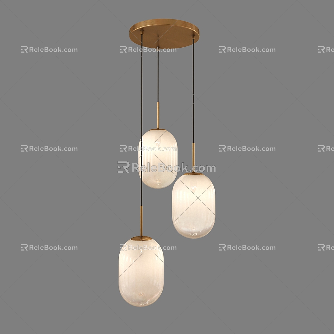 Simple Light Luxury Chandelier model