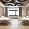 Institutional pension 3d model