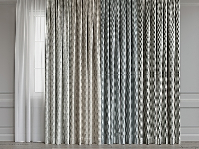 Fabric Curtain model