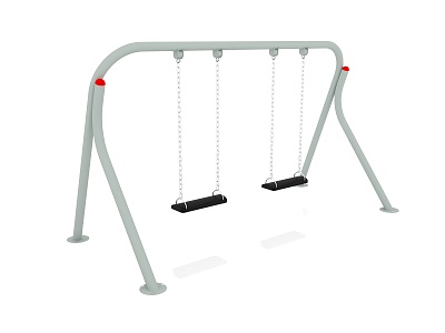 Children's Swing Outdoor Swing Venue Swing Rack 3d model