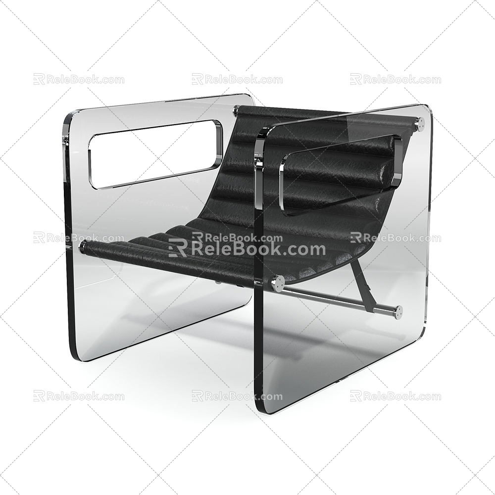 modern leisure chair 3d model