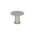 Round Table Dining Table Coffee Table Courtyard Garden Round Table Rock Board Table 3d model