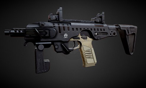 P10 Ronnie Rifle 3d model