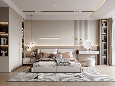 Modern Bedroom 3d model