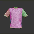 White Short Sleeve Basic Cotton T-shirt with Simple Design for Casual Wear
