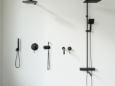 Shower Combination Shower Faucet Shower 3d model