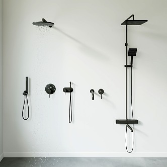 Shower Combination Shower Faucet Shower 3d model