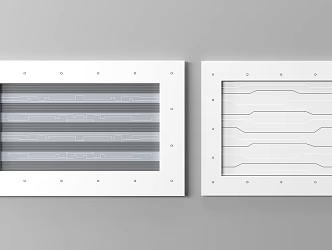 Modern Ceiling Office Ceiling 3d model