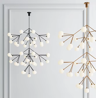 Modern Chandelier Living Room Chandelier Metal Chandelier 3d model