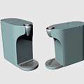 Two Light Blue Modern Water Dispensers With Sleek Design For Home Daily Use Appliances