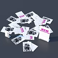 Commercial Equipment New Collection Brochures With Black White Images And Text