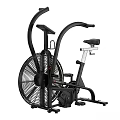 Durable Air Resistance Exercise Bike And Fitness Equipment With Fan Structure And Adjustable Seat