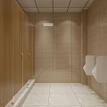 Long Office Corridor With Glass Doors Windows Ceiling Lights Natural Light And Tile Flooring