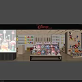 Disney Specialty Store With Colorful Toys Merchandise Mickey Items And Collectible Displays