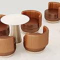 Modern Negotiation Table and Chair Negotiation Table Leisure Table and Chair Coffee Table and Chair Reception Table and Chair Signing Table and Chair 3d model