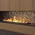 Modern Fireplace 3d model