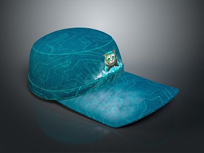 Hat cap baseball cap realistic 3d model