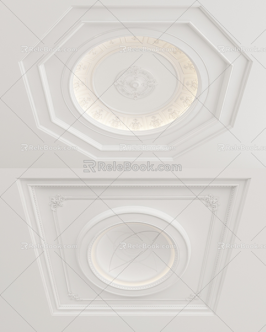 European-style ceiling model